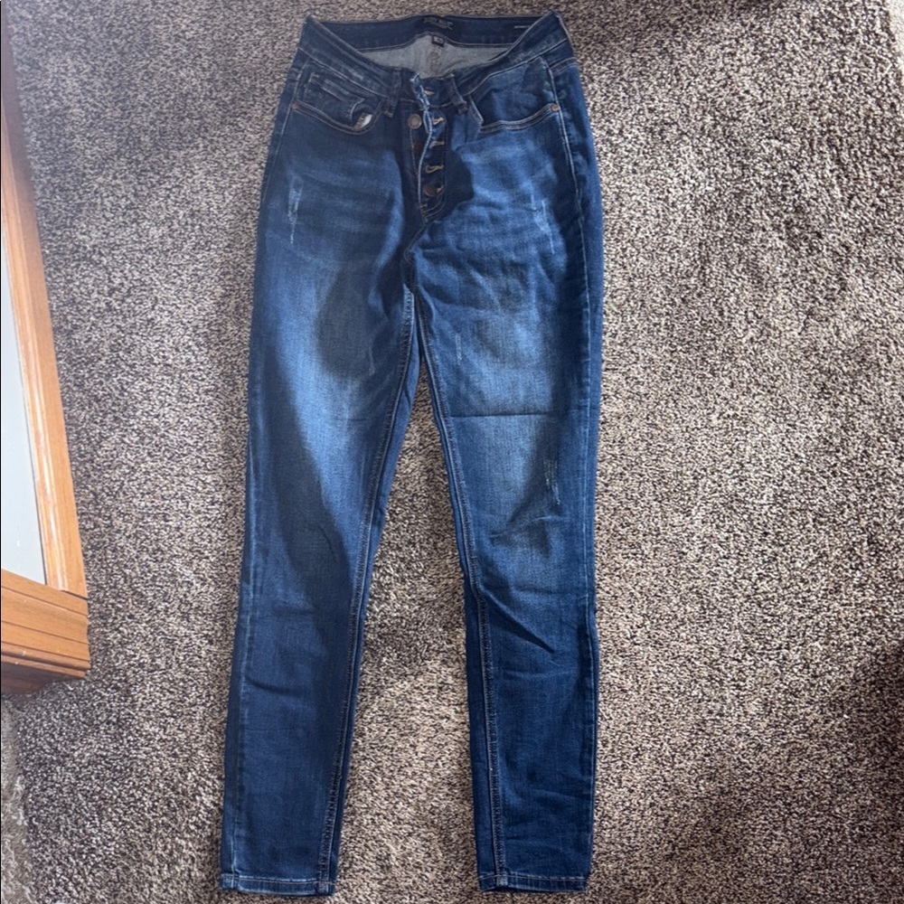 Judy Blue Skinny Jeans Blue Stretch Denim